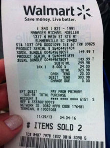 walmart receipt lookup 2 different options returnpolicyhub