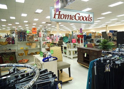 home goods inside store