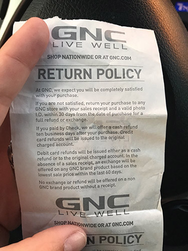 GNC-receipt