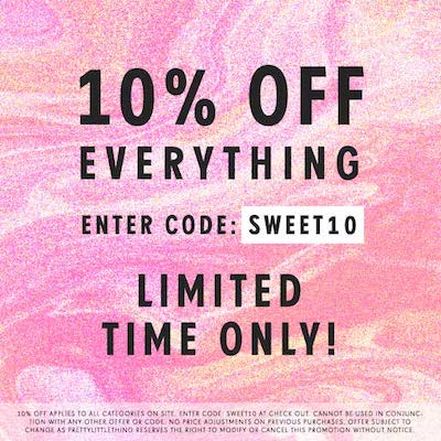 PrettyLittleThing Promotional Code example