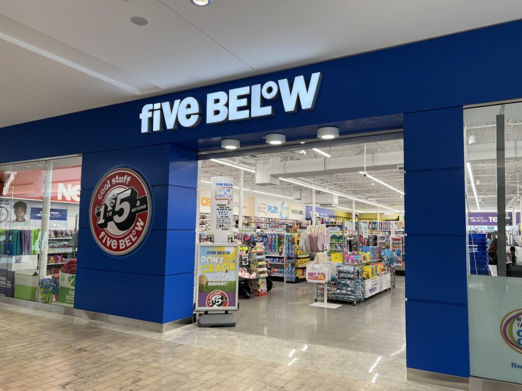 Five Below Westfield Wheaton Mall at 11160 Veirs Mill Rd